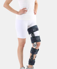 دعامة ركبة بزاوية متغيّرة (هيكل صلب قابل للضبط)