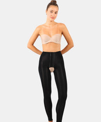 لباس ضغط بأغرافس — خصر إلى الكاحل مع دعم للكاحل