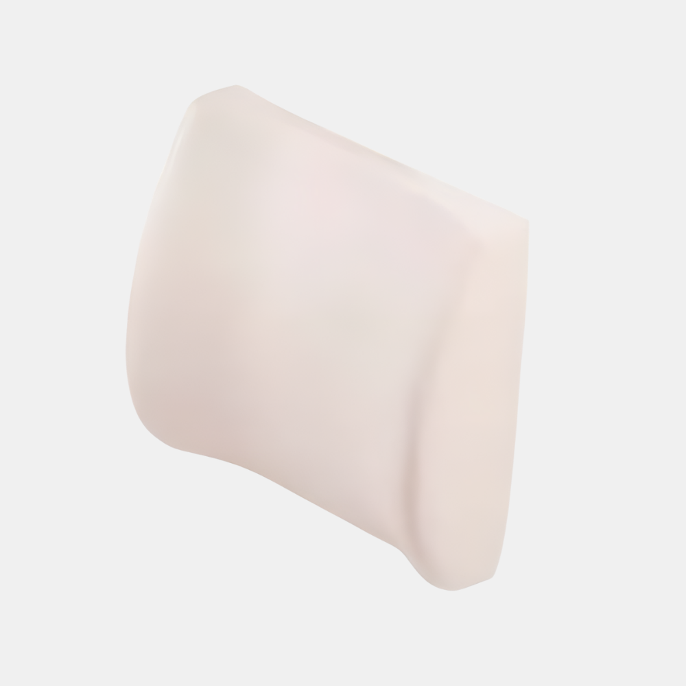 وسادة دعم أسفل الظهر من الميموري فوم (Visco) — جلوس صحي في المكتب والسيارة