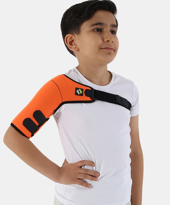 دعامة كتف نيوبرين للأطفال — ضغط ودفء علاجي