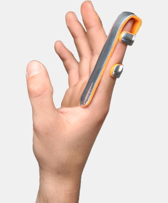 جبيرة إصبع «البيسبول» (Baseball Splint)