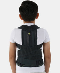 كورسية ظهريّة صدريّة للأطفال (Dorso-Lumbar) — تدعيم معدني جانبي