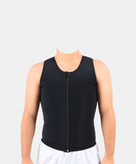 كورسية رجالي لشدّ الصدر — سحاب أمامي + 3 صفوف