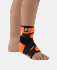 دعامة كاحل نيوبرين للأطفال مع أشرطة متقاطعة