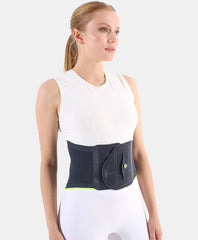 مشّد قطني–عجزي محاك مع وسادة مثلثة تدليكـية