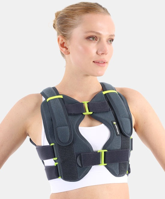 حزام قفص صدري مع دعم القصّ (Sternal Chest Brace)