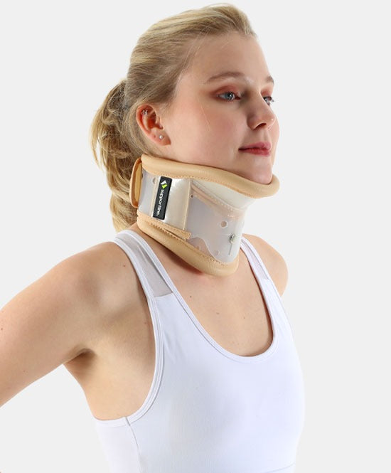 دعامة رقبة بذقن قابلة لضبط الارتفاع